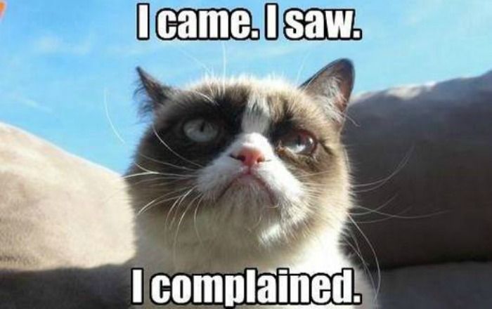grumpy cat virtual receptionist complaints, telephone receptionist anger